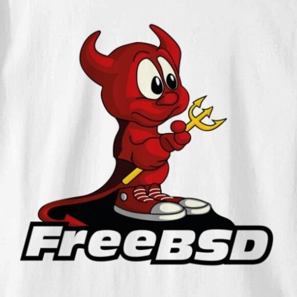 Beastie Boys Inspired FreeBSD Meme T Shirt Retro Graphic Fan Gift Geek Vintage93 - Picture 2 of 5